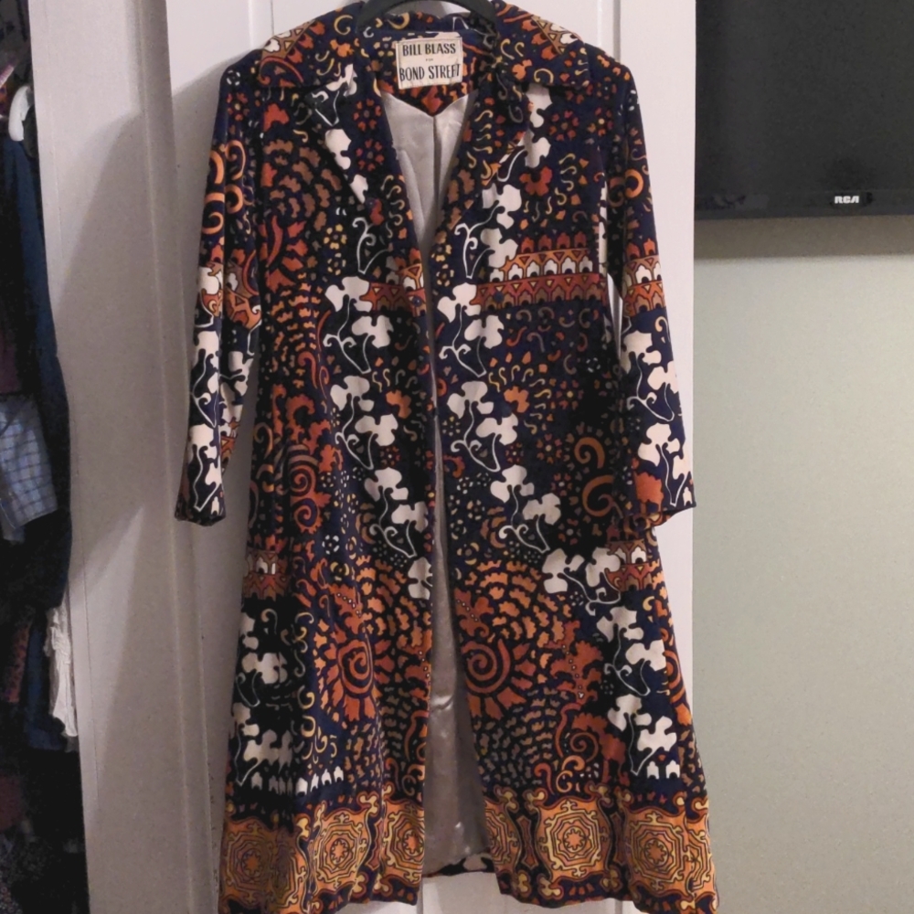 Bill Blass Overcoat 70s